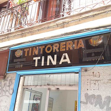 Tintorería Tina fachada